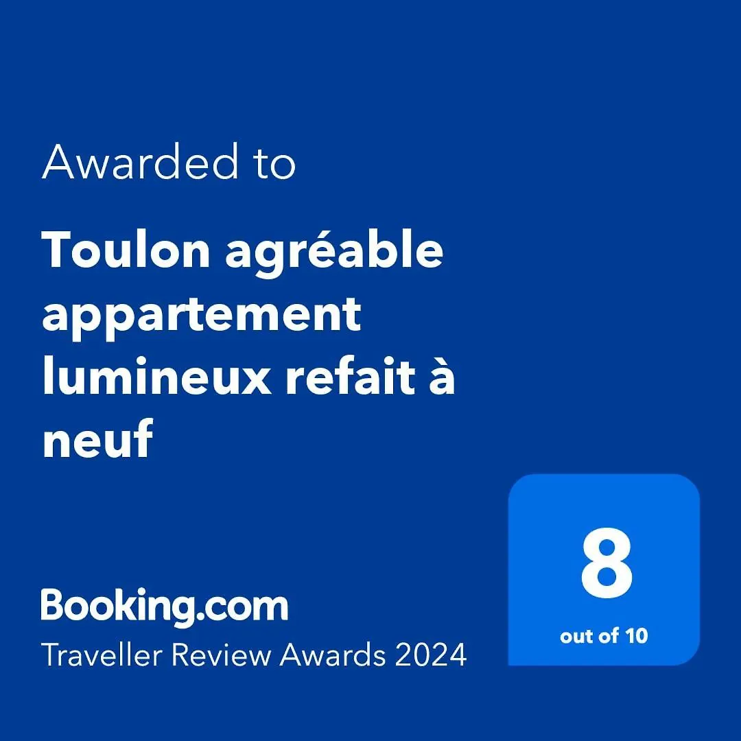 Toulon Agreable Appartement Lumineux Refait A Neuf France